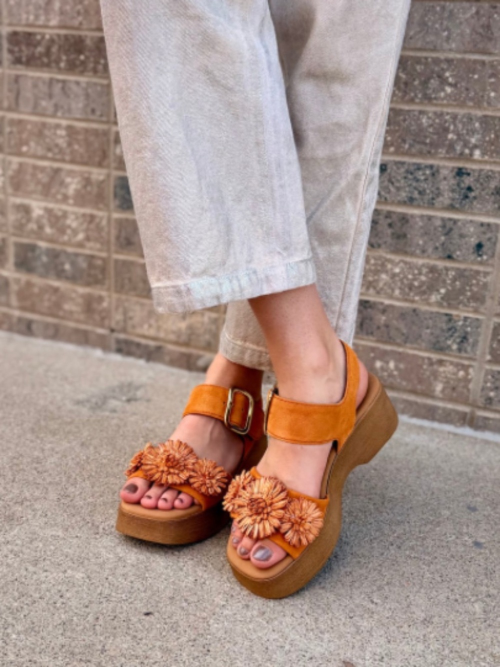 Gabor 84.525.11 Platform Sandal in Valley